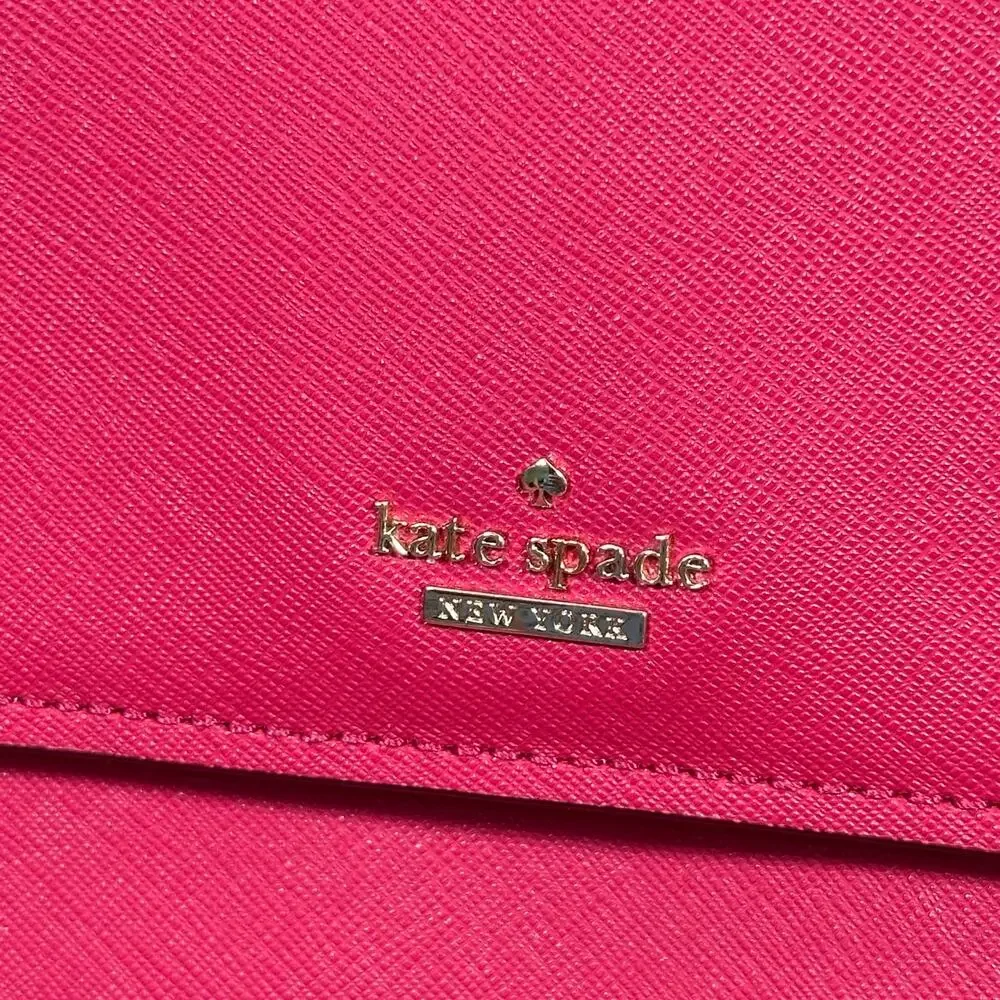 Kate Spade Women's Cameron Street Sophie Leather Shoulder Bag Hot Pink